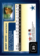 2002 Fleer Showcase Quincy Carter