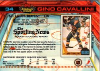 1991 Stadium Club Gino Cavallini #34