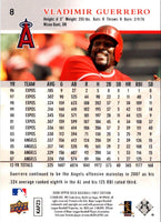 2008 Upper Deck First Edition Vladimir Guerrero #8