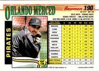 1993 Bowman Orlando Merced #190