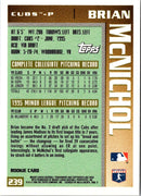 1996 Topps Brian McNichol