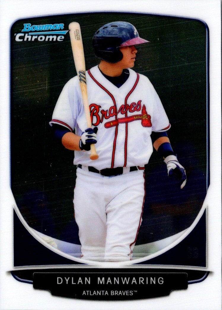 2013 Bowman Draft Picks & Prospects Chrome Dylan Manwaring