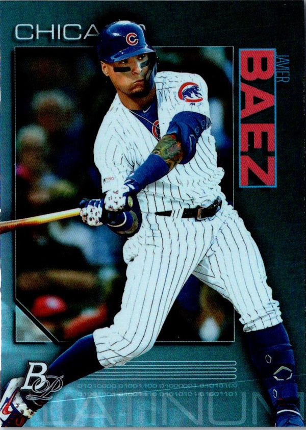 2020 Bowman Platinum Javier Baez #72