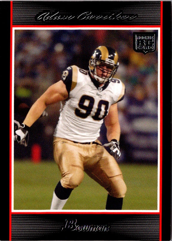 2007 Bowman Adam Carriker #178 Rookie