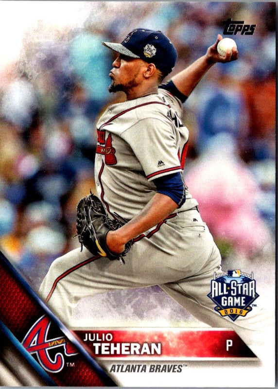 2016 Topps Update Julio Teheran #US299