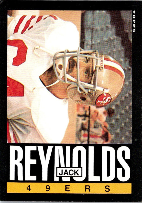 1985 Topps Jack Reynolds #160