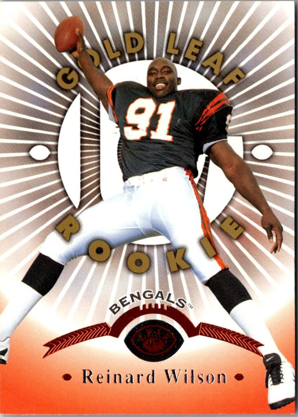 1997 Leaf Reinard Wilson #176 Rookie