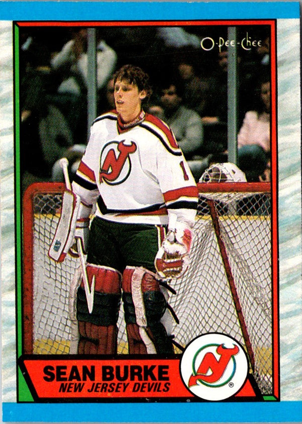 1989 O-Pee-Chee Sean Burke #92