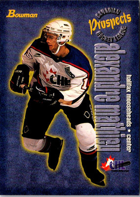 1997 Bowman CHL Alexander Mathieu #123