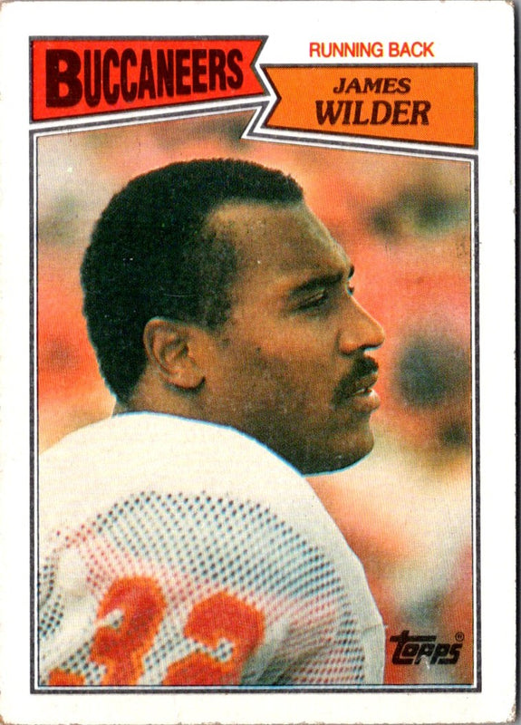 1987 Topps James Wilder #385