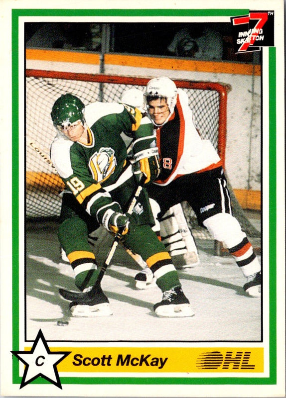 1990 7th Inning Sketch OHL Scott McKay #136