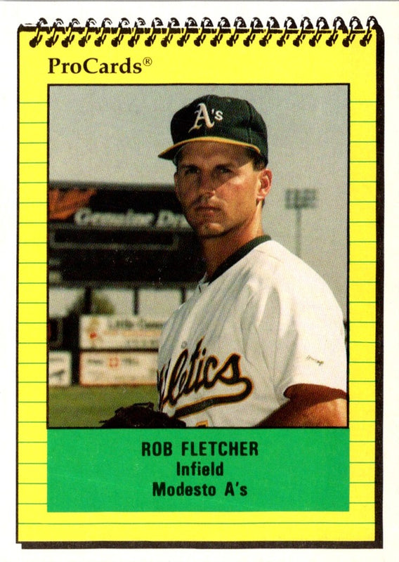 1991 ProCards Rob Fletcher #3096