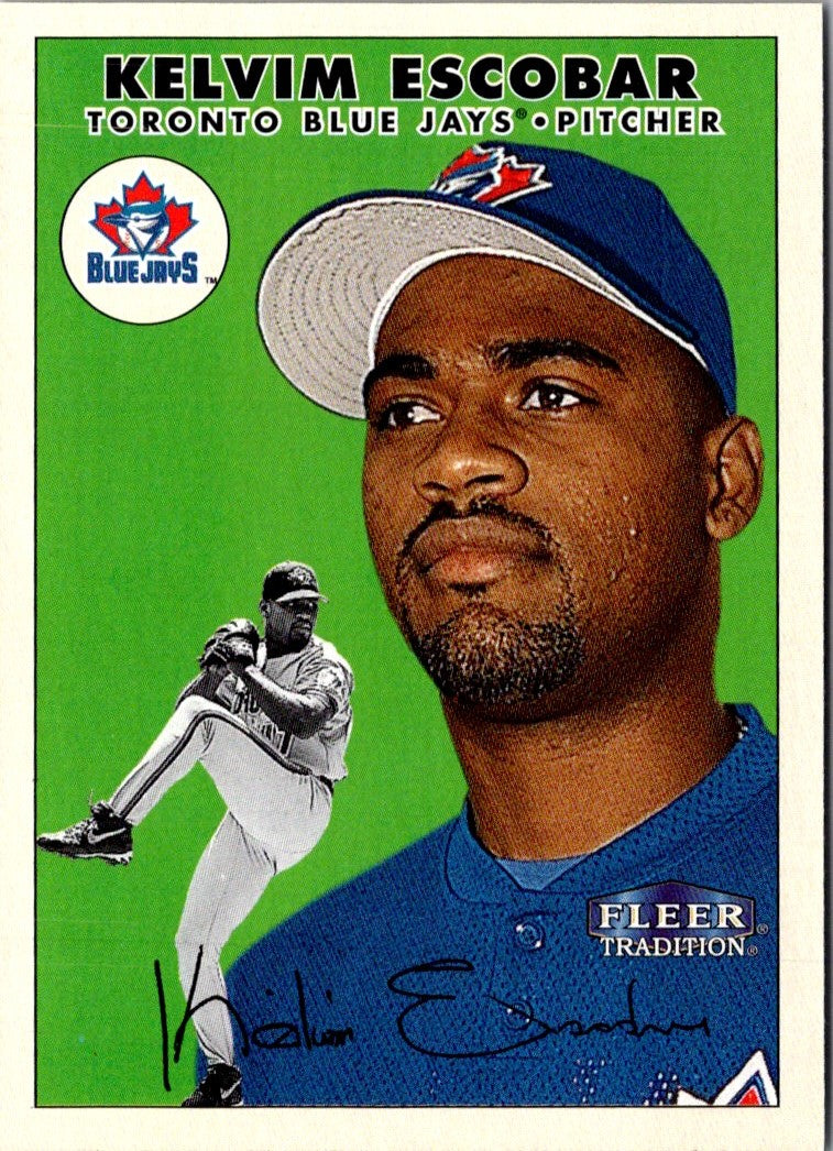 2000 Fleer Tradition Kelvim Escobar