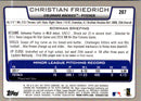 2012 Bowman Chrome Christian Friedrich
