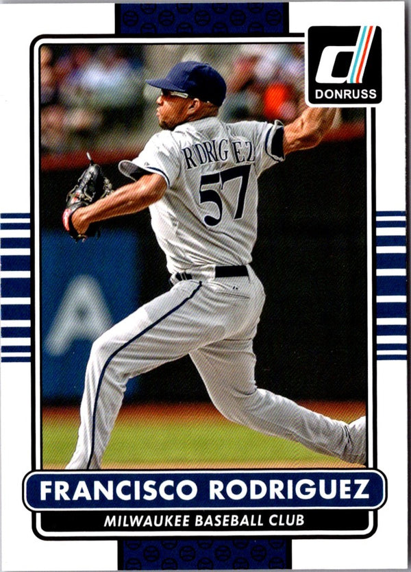 2015 Donruss Francisco Rodriguez #117