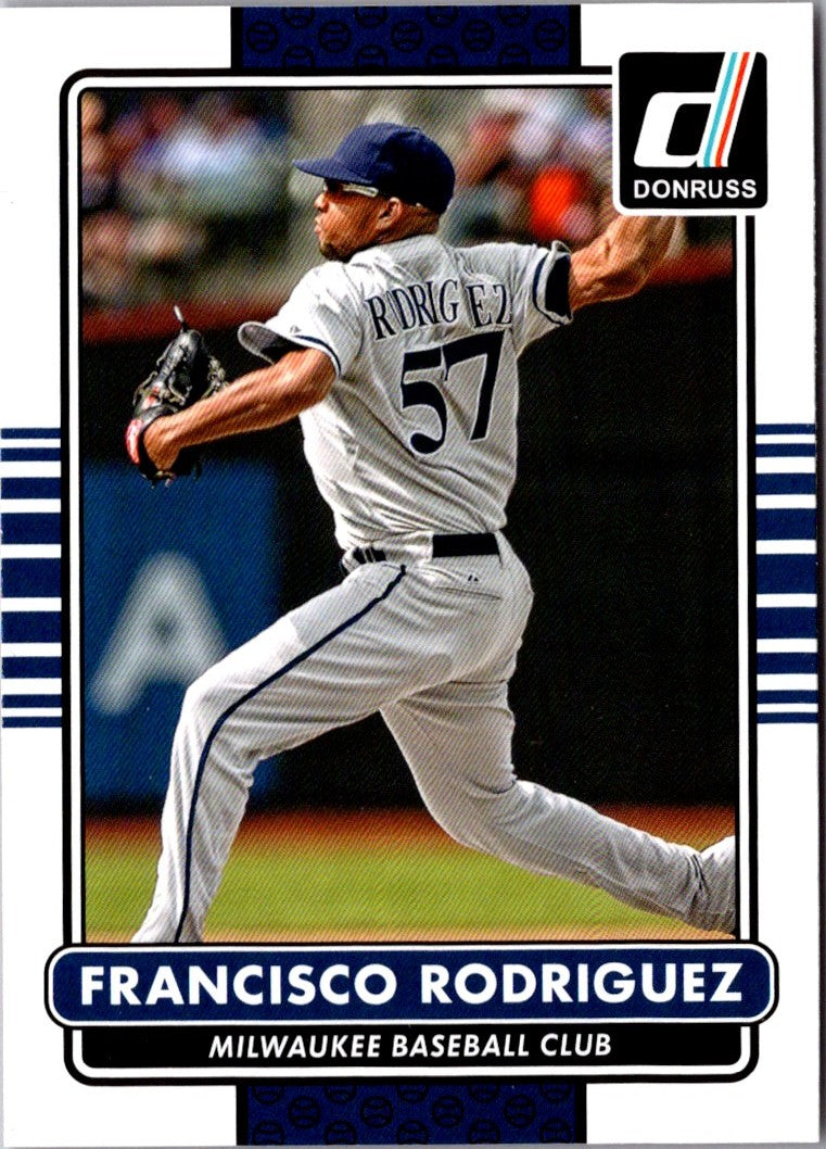 2015 Donruss Francisco Rodriguez