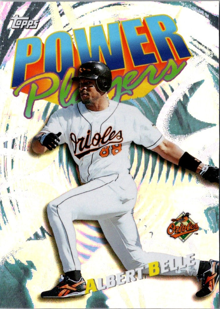 2000 Topps Limited Power Players Albert Belle