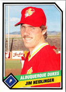 1989 TCMA Albuquerque Dukes Jim Neidlinger