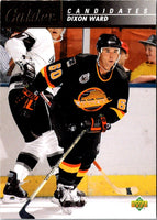 1992 Upper Deck Calder Candidates Dixon Ward #CC1