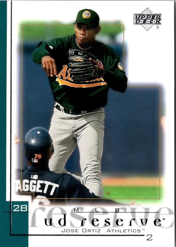 2001 UD Reserve Jose Ortiz #13