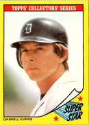 1986 Cain's Discs Detroit Tigers Darrell Evans
