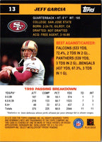 2000 Bowman's Best Jeff Garcia #13