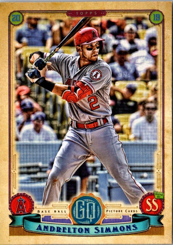 2019 Topps Gallery Andrelton Simmons #207