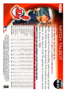 2010 Topps Update Mitch Talbot