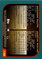 2001 Topps Anthony Pluta/Justin Wayne #738 Rookie