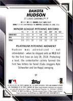 2018 Bowman Dakota Hudson #BCP176