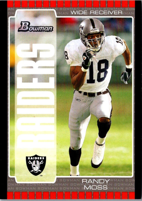 2005 Bowman Randy Moss #12