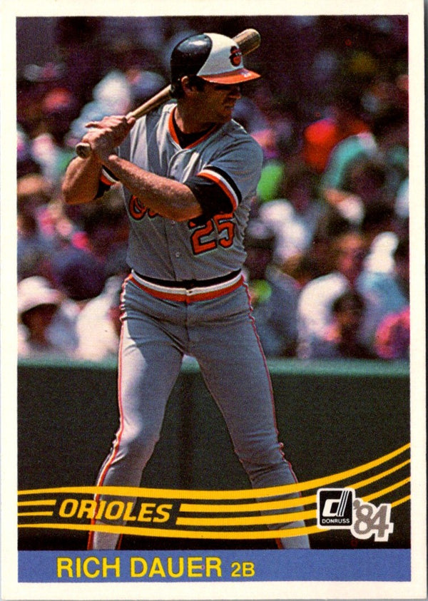 1984 Donruss Rich Dauer #350
