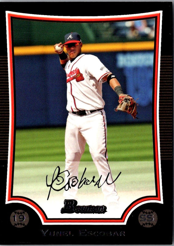 2009 Bowman Yunel Escobar #185