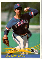 1984 Donruss Jon Matlack #378