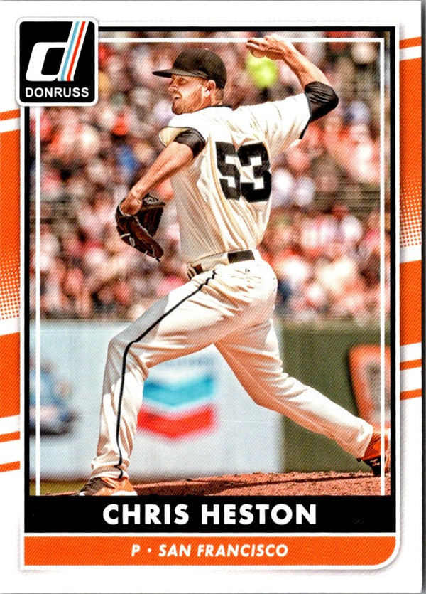 2016 Donruss Chris Heston #135