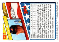 1993 Topps Traded Mike Martin #128T Rookie