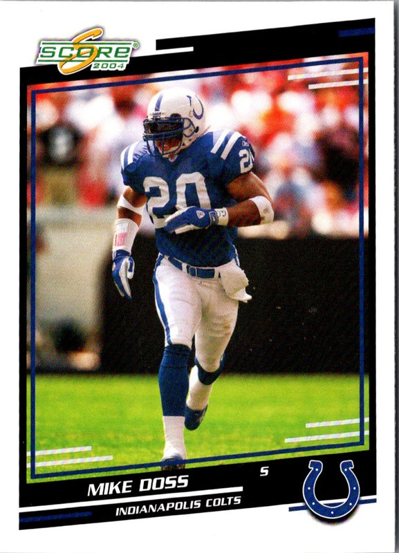 2004 Score Mike Doss #141