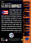 1997 Upper Deck Carlos Delgado