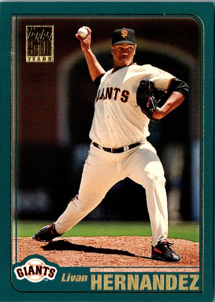 2001 Topps Livan Hernandez