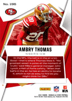 2021 Panini Rookies & Stars Ambry Thomas #196 Rookie