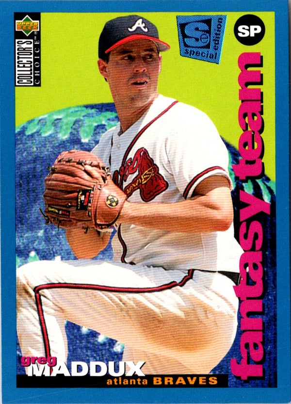 1995 Collector's Choice SE Greg Maddux #249