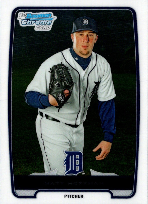 2012 Bowman Chrome Prospects Matt Hoffman #BCP204