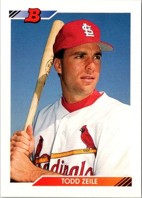 1992 Bowman Todd Zeile #695