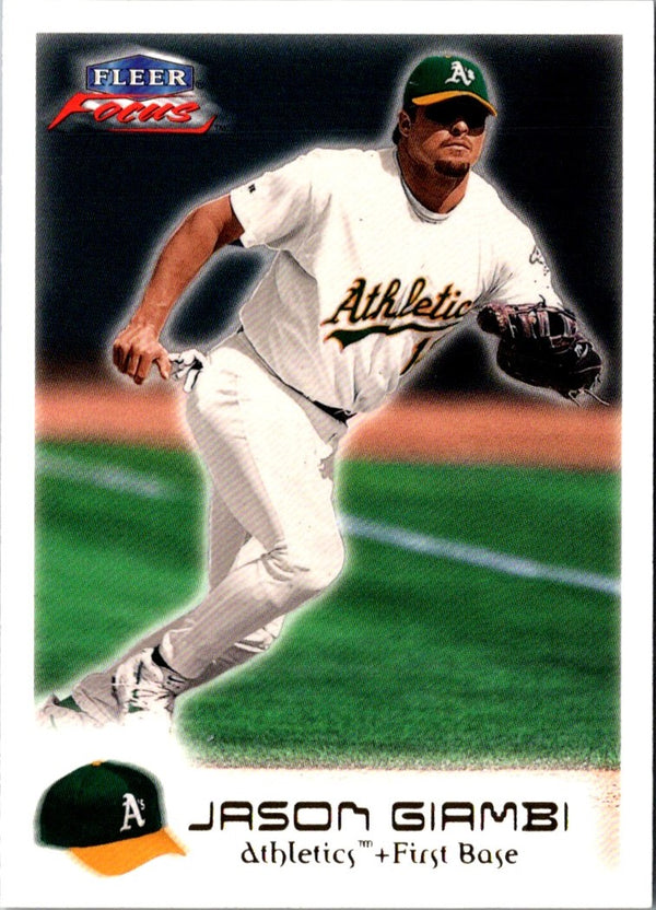 2000 Fleer Focus Jason Giambi #49