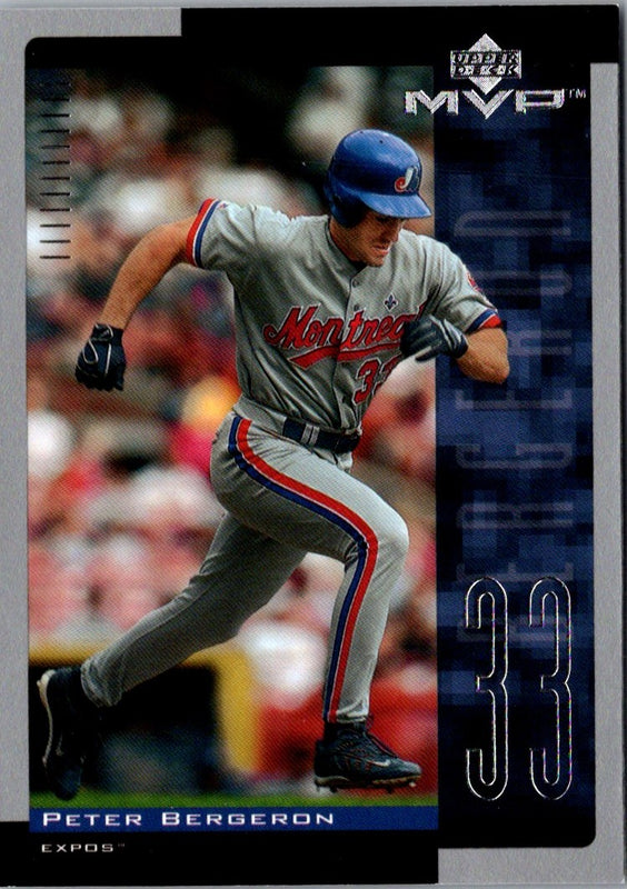 2001 Upper Deck MVP Peter Bergeron #235