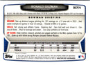 2013 Bowman Chrome Prospects Ronald Guzman