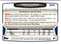 2013 Bowman Chrome Prospects Ronald Guzman #BCP74