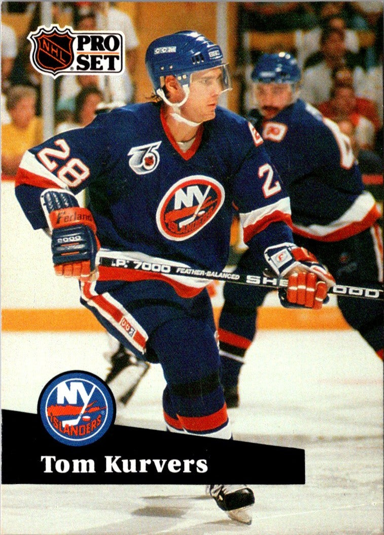 1991 Pro Set Tom Kurvers