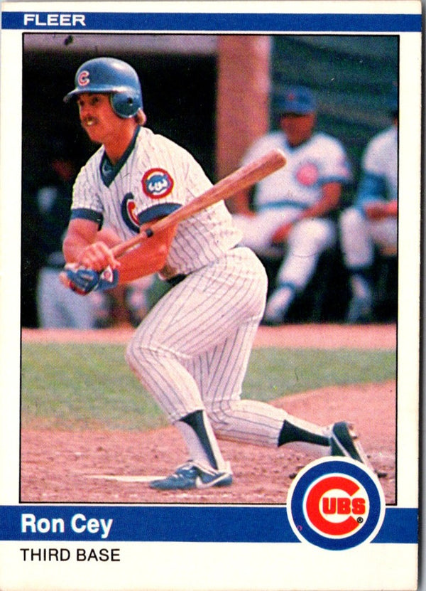 1984 Fleer Ron Cey #490