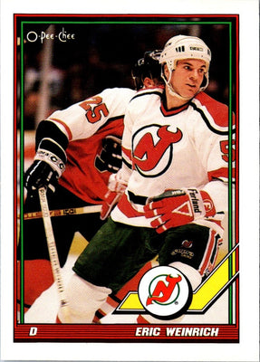 1991 O-Pee-Chee Eric Weinrich #92